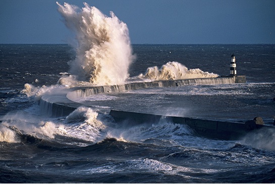 Roger Coulam, storm at Seaham