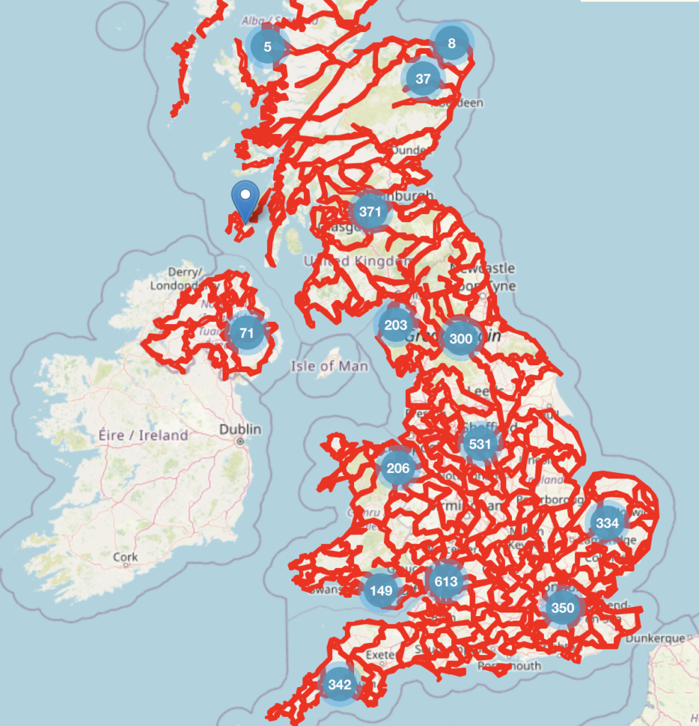 buglife beeline map